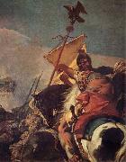 Giovanni Battista Tiepolo The Capture of Carchage France oil painting artist